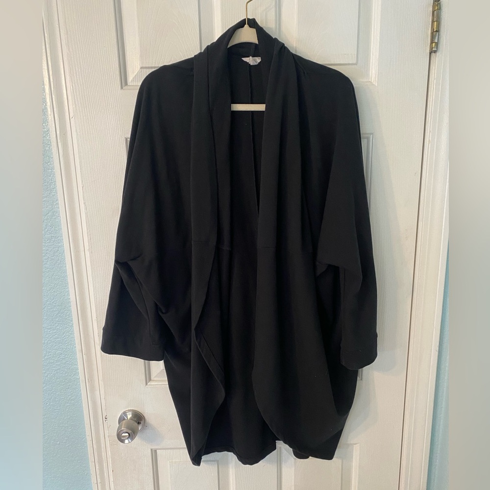 Caslon oversized black cardigan